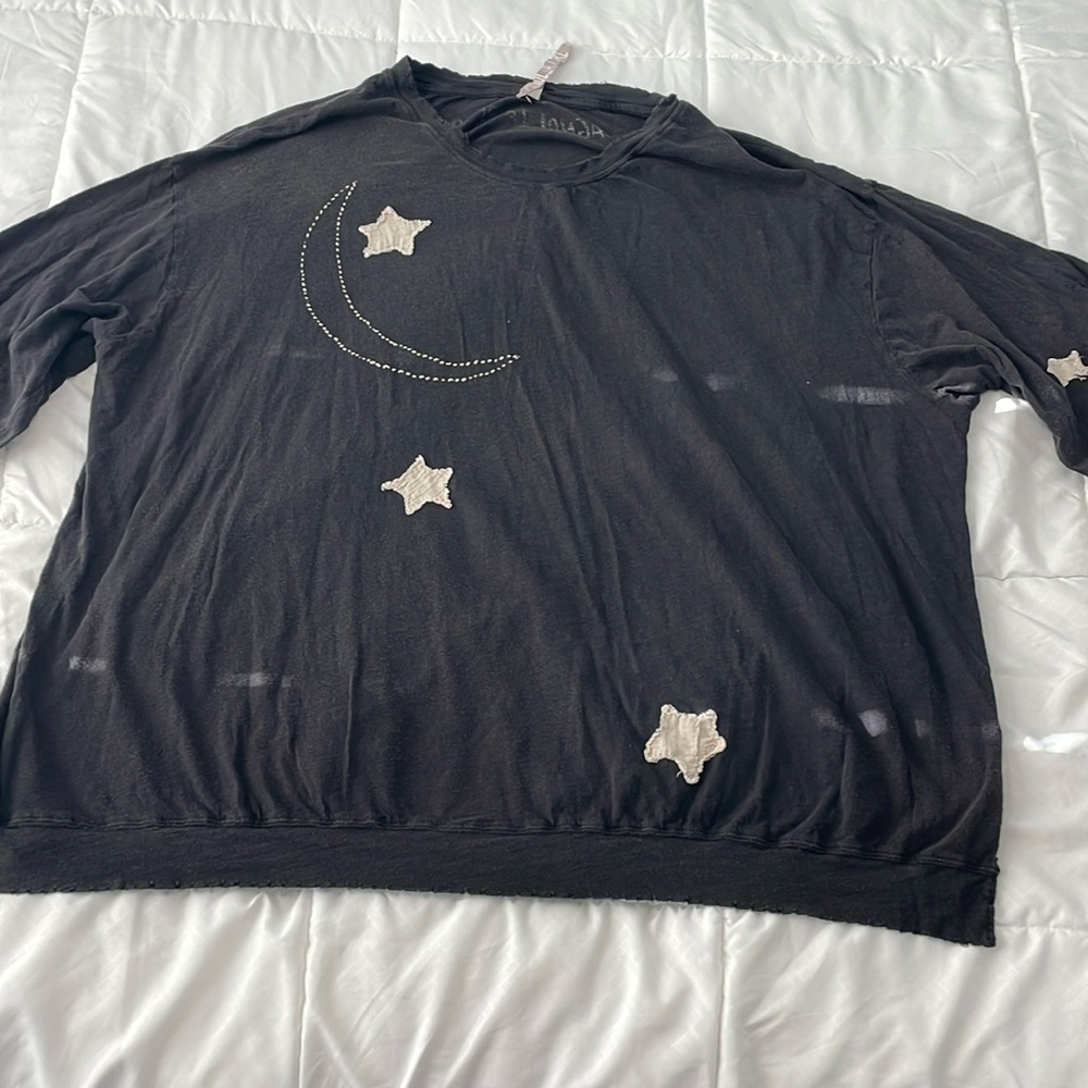 Magnolia Pearl Oversized Francis T Star and Moon Midnight